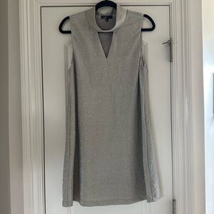 Silver Keyhole Dress